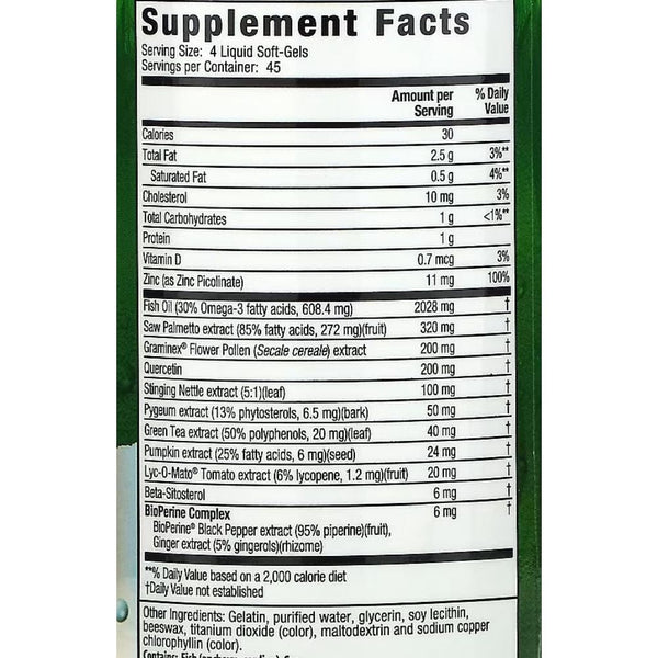 Irwin Naturals Vitamins, Minerals, Herbs & More Irwin Naturals Prosta-Strong 180 Liquid Soft Gels