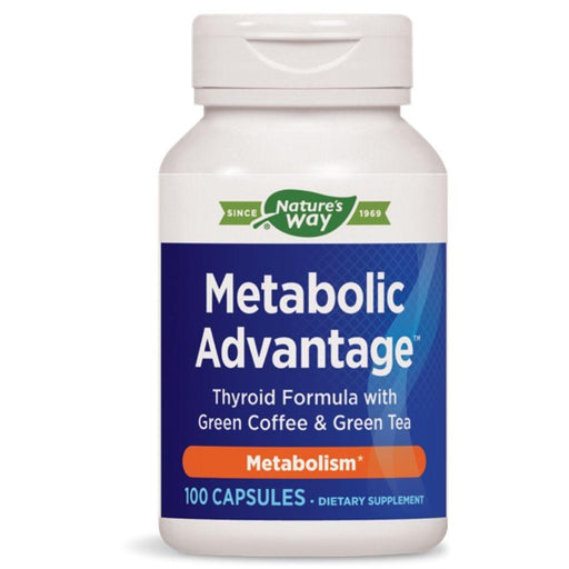 Enzymatic Therapy Vitamins, Minerals, Herbs & More Nature's Way Metabolic Advantage 100 Capsules (580573560876)