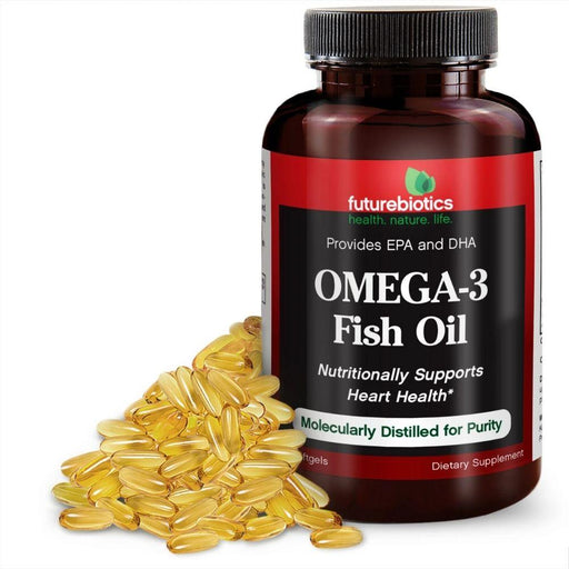 Futurebiotics Essential Fatty Acids & - Oils Futurebiotics Omega-3 Fish Oil 100 Softgels