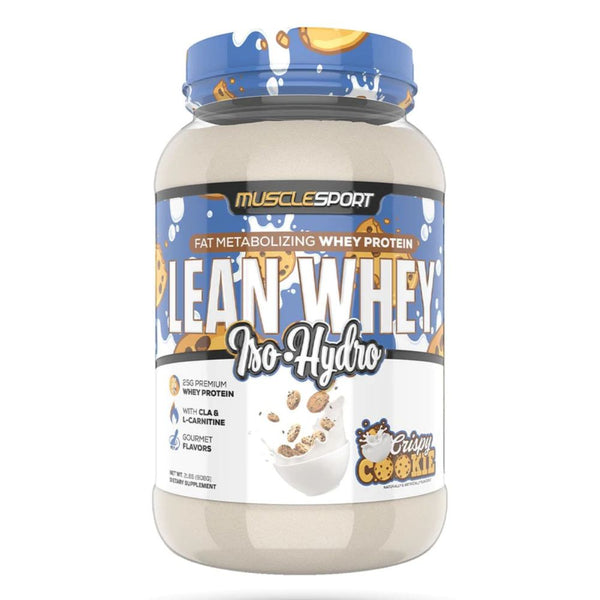 Muscle Sport Protein Powders Crispy Cookie Muscle Sport Lean Whey Revolution 2lb