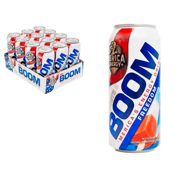'Merica Labz Drinks Freedom 'Merica Labz 'Merica Energy Red, White, & Boom RTD's 12/Case