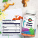Kal Vitamins, Minerals, Herbs & More Kal Vitamin C-Rex Yummy Gummy Orange 60 Gummies