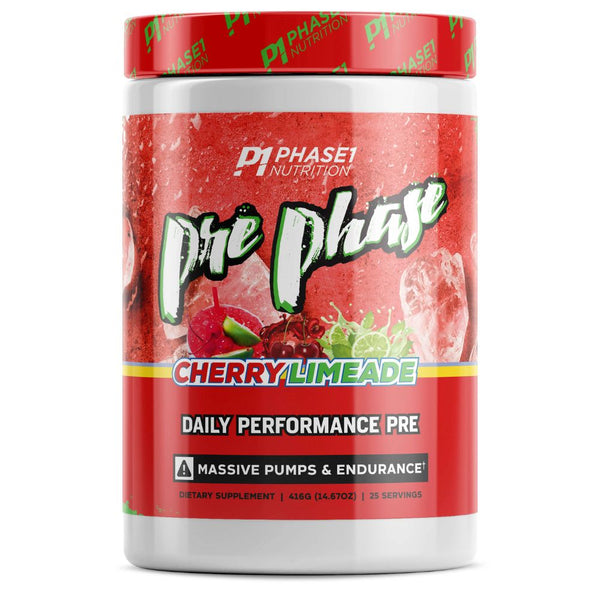 Phase One Nutrition Pre-Workouts Cherry Limeade Phase One Nutrition PrePhase 30 Servings