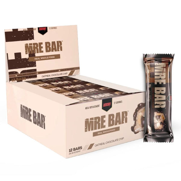 Redcon 1 Bars Oatmeal Chocolate Chip Redcon1 MRE Bars 12/Box