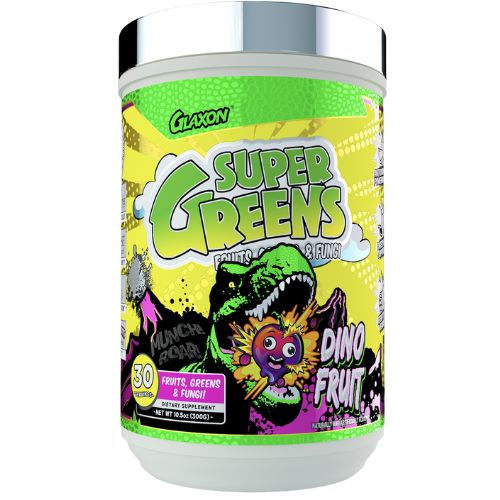 Glaxon Meal Replacement Powders Dinosaur Fruit Glaxon Super Greens 30 Servings