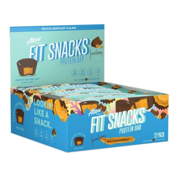 Alani Nu Bars Peanut Butter Crisp Alani Nu Fit Snacks Protein Bars 12/Box