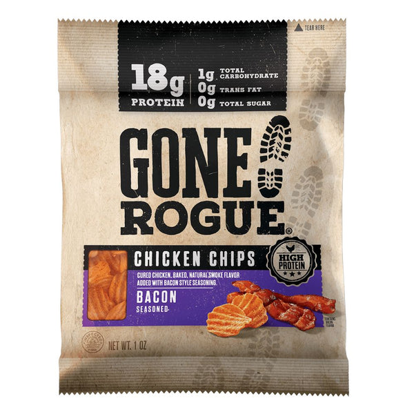 Gone Rogue Foods Juices Chicken Bacon Gone Rogue Chicken Chips 8 Box