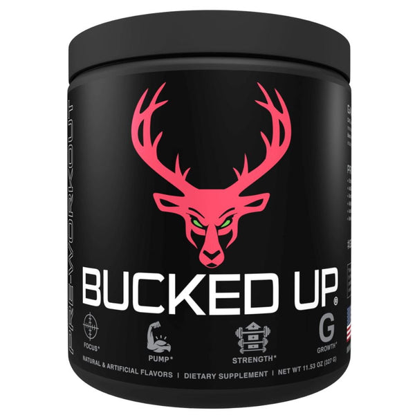 Bucked Up Sports Performance Recovery Strawberry Watermelon Bucked Up Pre Workout 30 Servings