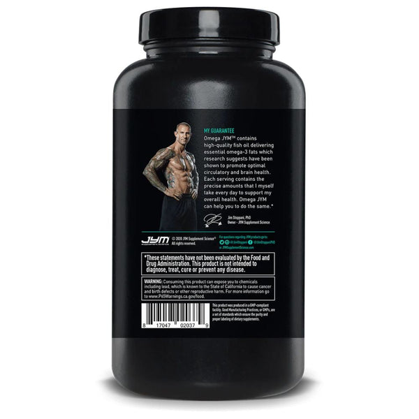JYM Essential Fatty Acids & - Oils JYM Brand Omega Fish Oil 120 Softgels