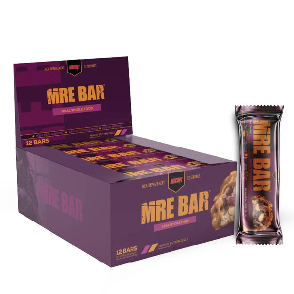 Redcon 1 Bars Peanut Butter Jelly Redcon1 MRE Bars 12/Box