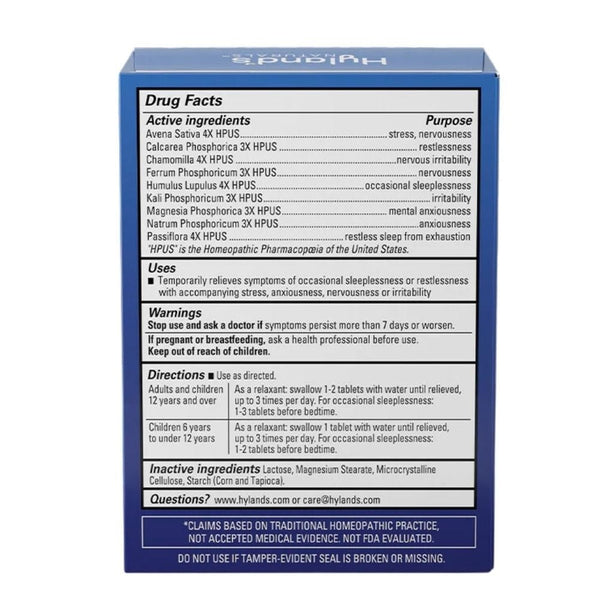 Hylands Vitamins, Minerals, Herbs & More Hylands Calms Forte 100 Tablets