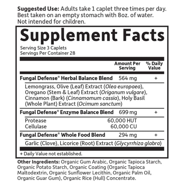 Garden of Life Vitamins, Minerals, Herbs & More Garden of Life Fungal Defense 84 Capsules