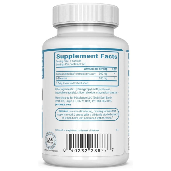 PEScience Specialty Health Products PESience Omnizen 60 Capsules