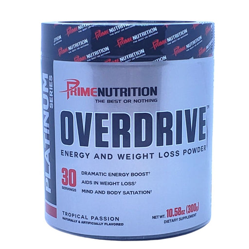 Prime Nutrition Fat Burner Prime Nutrition Overdrive 30 Servings