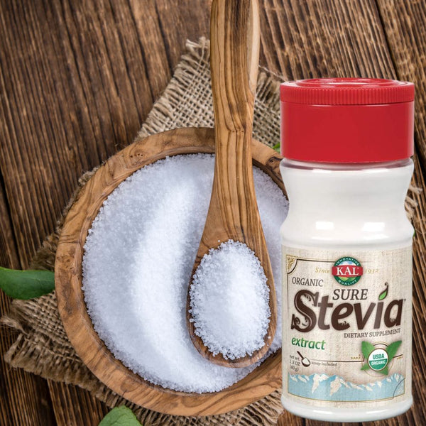 Kal Vitamins, Minerals, Herbs & More KAL Pure Stevia Powder Extract 1.3 oz