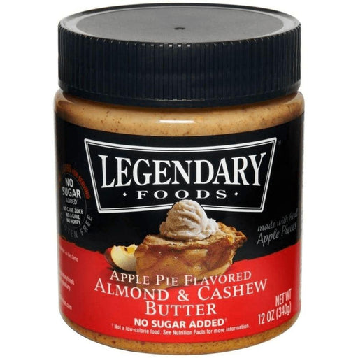 Legendary Foods Foods Juices Apple Pie Legendary Foods Nut Butter 12 oz (4574543347827)