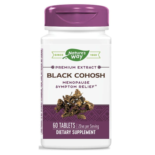 Enzymatic Therapy Vitamins, Minerals, Herbs & More Enzymatic Therapy Black Cohosh 60 Tabs (580762009644)