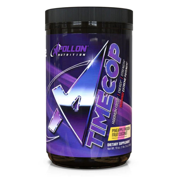 Apollon Nutrition Pre-Workouts Pineapple Passion Fruit Coconut Apollon Timecop Bareknuckle VS Overtime Pre 20/40 Servings