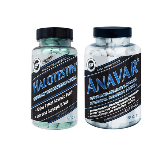 Hi-Tech Pharmaceuticals Stacks Halotestin + Anavar Muscle Building Stack 2