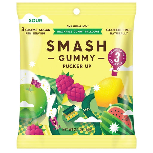 Smashmallow Foods Juices Pucker Up Smashmallow Gummy 8 Box