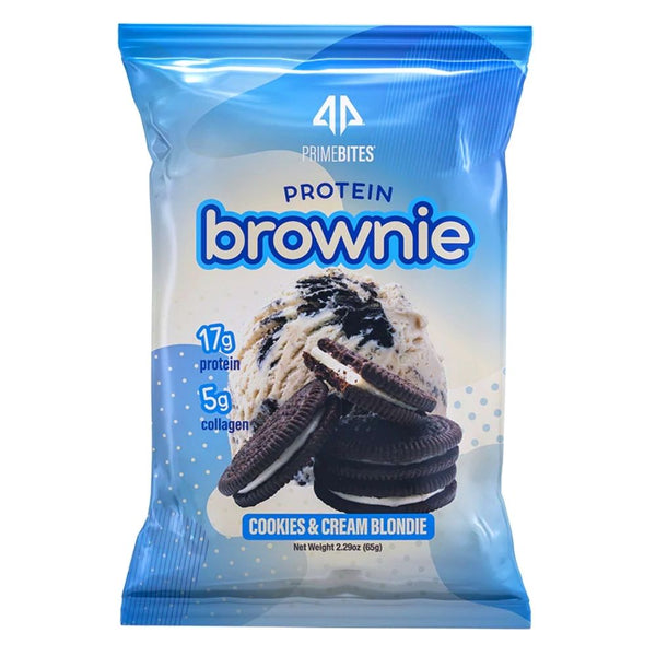 AP Sports Regimen Bars Cookies and Cream Blondie Alpha Prime Prime Bites Protein Brownies 12 Box