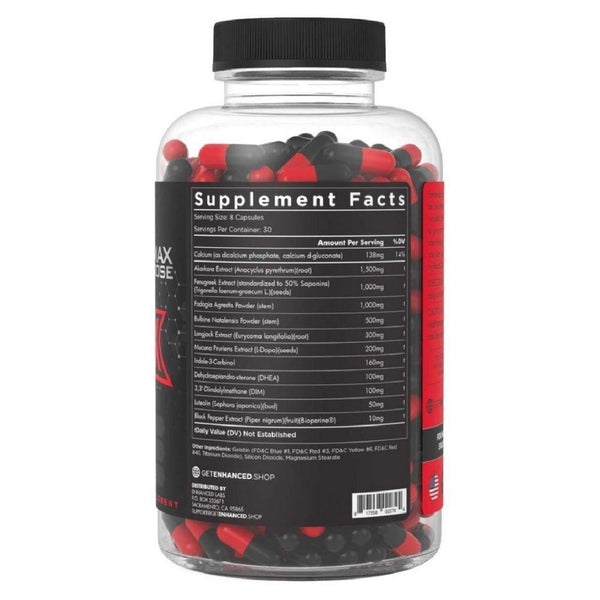 Enhanced Sports Performance Recovery Enhanced Black Ox 240 Capsules
