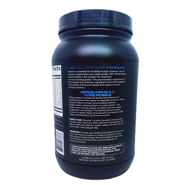 MRI Protein Powders Lava Cake MRI HydroIsolate Protein 2lb