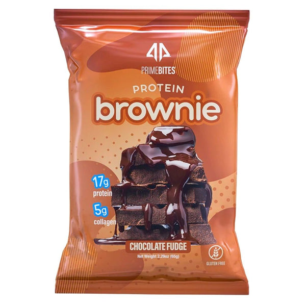 AP Sports Regimen Bars Chocolate Fudge Alpha Prime Prime Bites Protein Brownies 12 Box