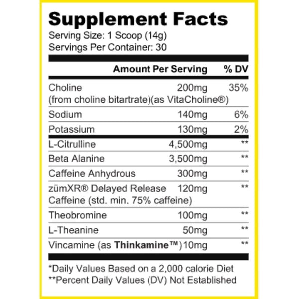 Ryse Supplements Pre-Workouts Ryse Loaded Pre Preworkout 30 Servings