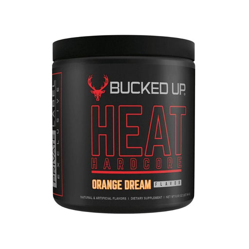 Bucked Up Fat Burner Orange Dream Bucked Up HEAT Hardcore 30 Servings
