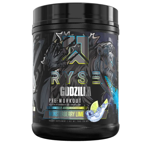 Ryse Supplements Pre-Workouts Monsterberry Lime Ryse Godzilla Preworkout 20/40 Servings