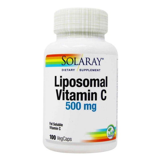 Solaray Vitamins & Minerals Solaray Liposomal Vitamin C 500mg 100 Capsules (4597589049459)