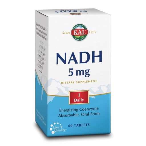 Kal Specialty Health Products KAL NADH 5mg 60 Tablets