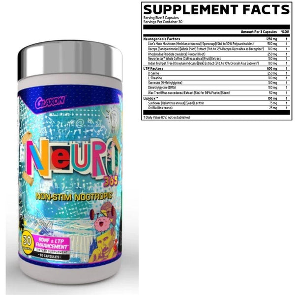 Glaxon Specialty Health Products Glaxon Neuro 365  30 Servings