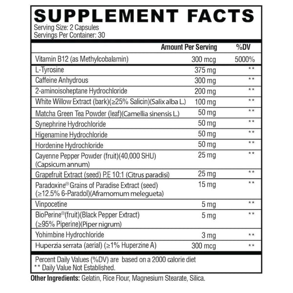 Condemned Labratoriez Fat Burner Condemned Labz Arsynist 60 Caps