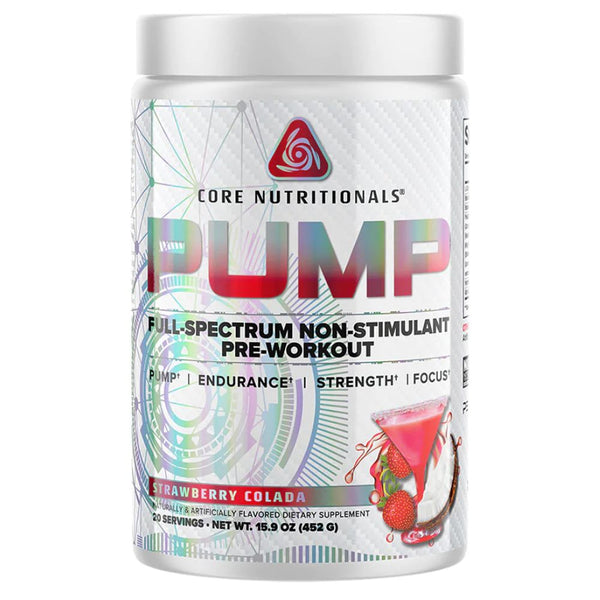 Core Nutritionals Nitric Oxide Strawberry Colada Core Nutritionals Pump 20 Servings