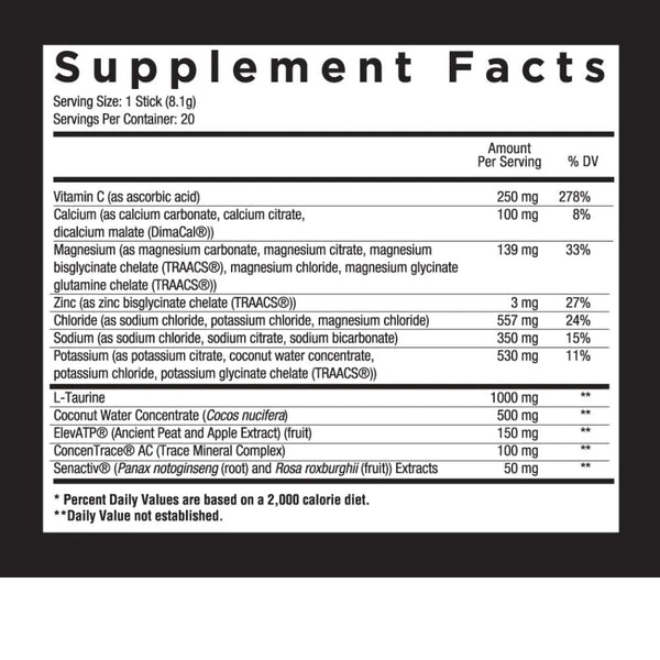 Core Nutritionals Foods Juices Core Nutritionals Hydrate 20 Packets