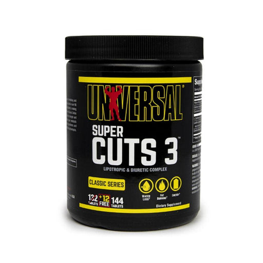 Universal Fat Burner Universal Super Cuts 3 130 Tablets
