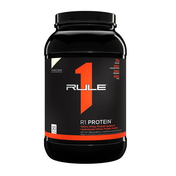 Rule1 Protein Powders Vanilla Butter Cake Rule 1 Whey Isolate Protein 2lb