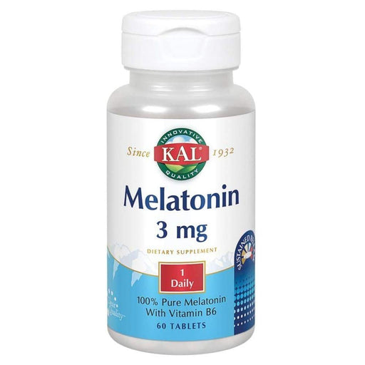 Kal Specialty Health Products KAL Melatonin 3mg 60 Tablets