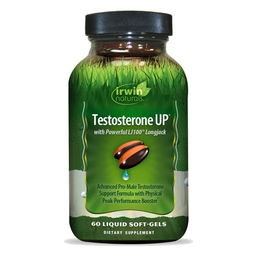 Irwin Naturals Sexual Health and Performance Irwin Naturals Testosterone Up Pre-Growth 60 Softgels