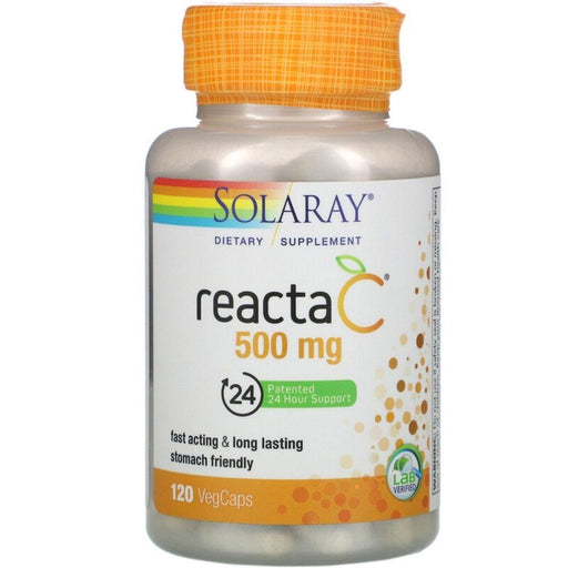 Solaray Vitamins & Minerals SOL ReactaC 500mg 60VC