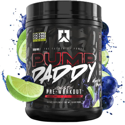 Ryse Supplements Pre-Workouts Monster Berry Ryse Pump Daddy 20/40 Servings