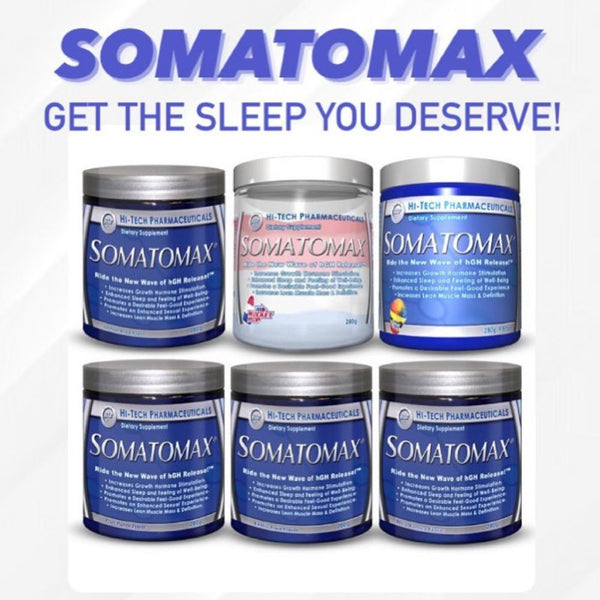 Hi-Tech Pharmaceuticals Sports Nutrition & More Hi-Tech Pharmaceuticals Somatomax Sleep Supplement 20 Servings