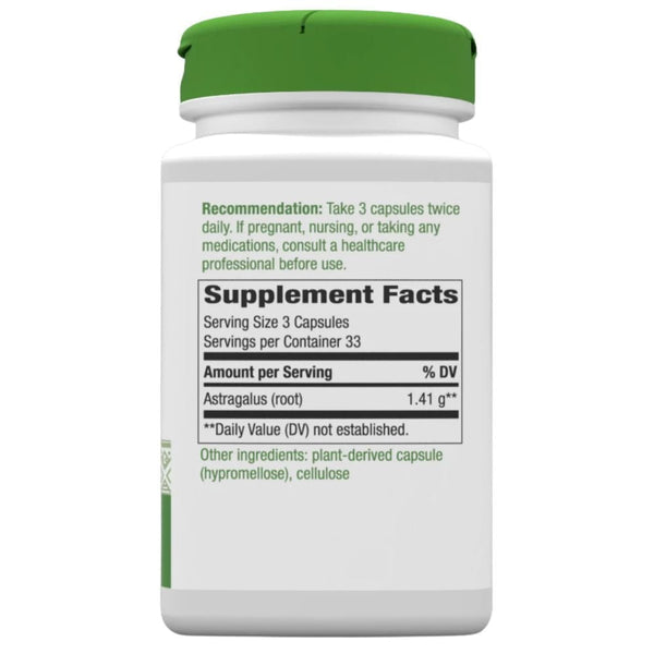 Nature's Way Vitamins, Minerals, Herbs & More Nature's Way Astragalus Root 100 Capsules