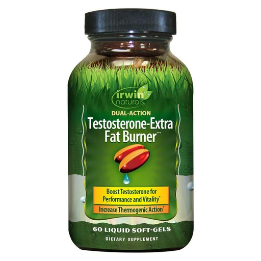 Irwin Naturals Specialty Health Products IRW Testosterone-Extra Fat Burner 60ct