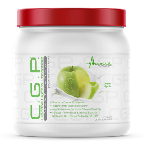 Metabolic Nutrition Sports Nutrition & More Green Apple Metabolic Nutrition CGP 400 Grams