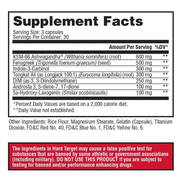 Apollon Nutrition Sports Performance Recovery Apollon Hard Target 90 Capsules