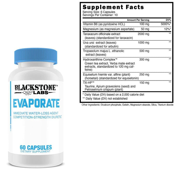 Blackstone Labs Fat Burner BSL Evaporate 60CT