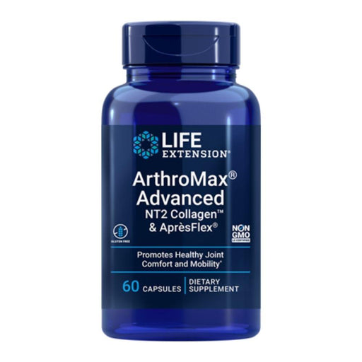 Life Extension Joint Aid Life Extension ArthroMax Advanced NT2 Collagen & ApresFlex 60 Capsules